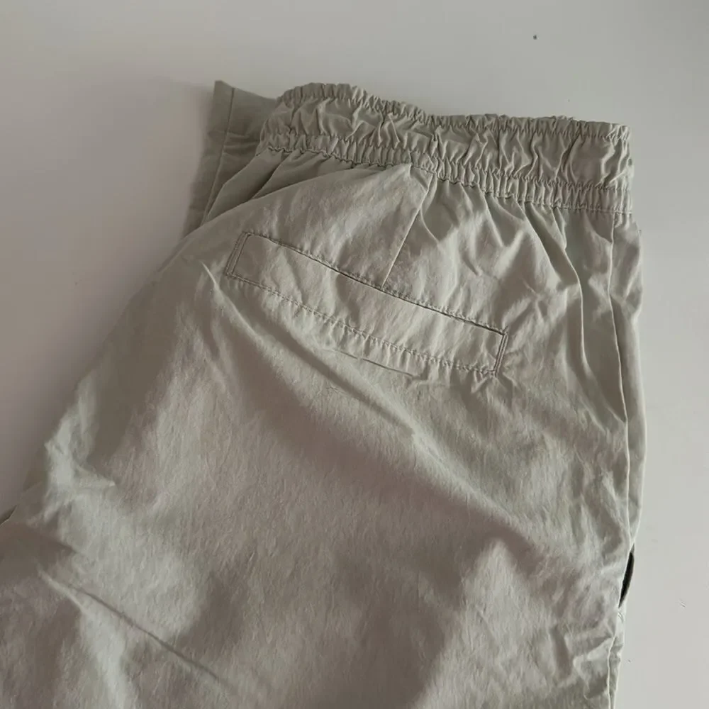 Jordan Cream Sweatpants with Jumpman Logo and Elastic Waistband